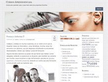Tablet Screenshot of cursos.aprendoencasa.com